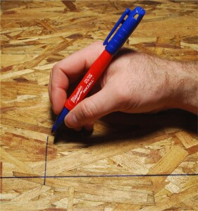 Milwaukee - INKZALL feiner Permanentmarker blau (4932492126)