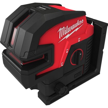 Milwaukee - Kreuzlinienlaser mit 4 Lotpunkten ohne Akku...