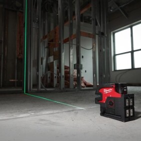 Milwaukee - Kreuzlinienlaser mit 4 Lotpunkten ohne Akku im Case (M12 CLL4P0-0C) (4933479202)